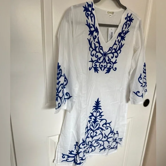 NWT Debbie Katz South Beach “Jada” Swim Cover Up  - XS - Picture 7 of 7